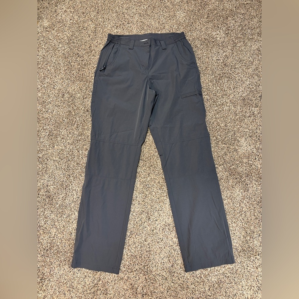 Mountain Warehouse Women's Size 6 Gray Hiking Cargo Pants Lightweight Outdoor